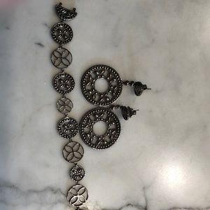 Brighton bracelet and earrings